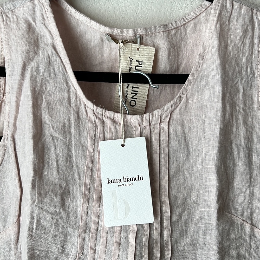 🌸Laura Bianchi Blush Pink Tank - Picture 6 of 6